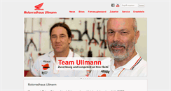 Desktop Screenshot of motorradhaus-ullmann.de